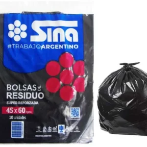 Bolsa residuo SINA 45x60cm a – Super reforz. 10 uni